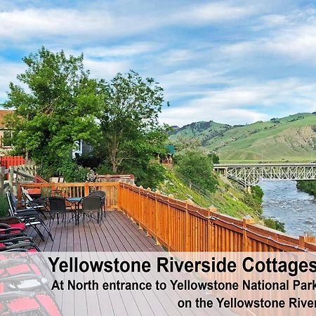 Yellowstone Riverside Cottages Gardiner Exteriér fotografie