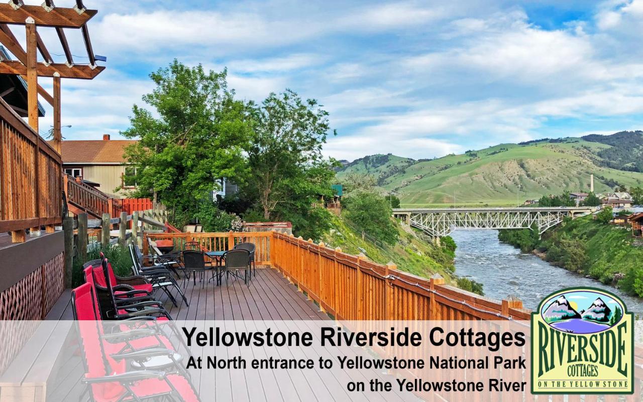 Yellowstone Riverside Cottages Gardiner Exteriér fotografie